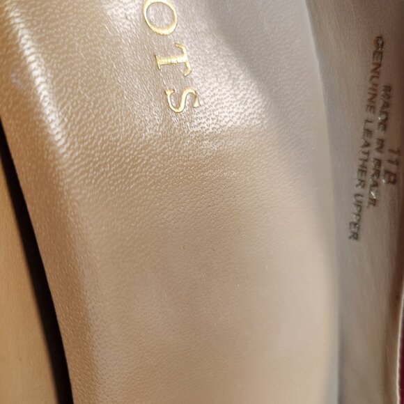 Kitten Patent Leather Talbots Heels Deep Red/Magenta Ruffled Bow Women's 11 B - Picture 2 of 9